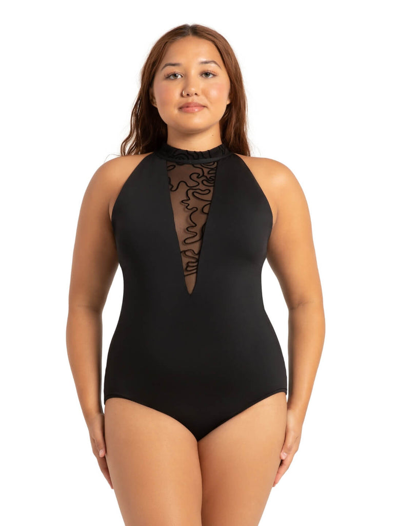 Danza High Neck Leotard Capezio - 12159W