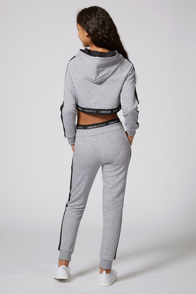 Mesh Slim Trackpant Grey